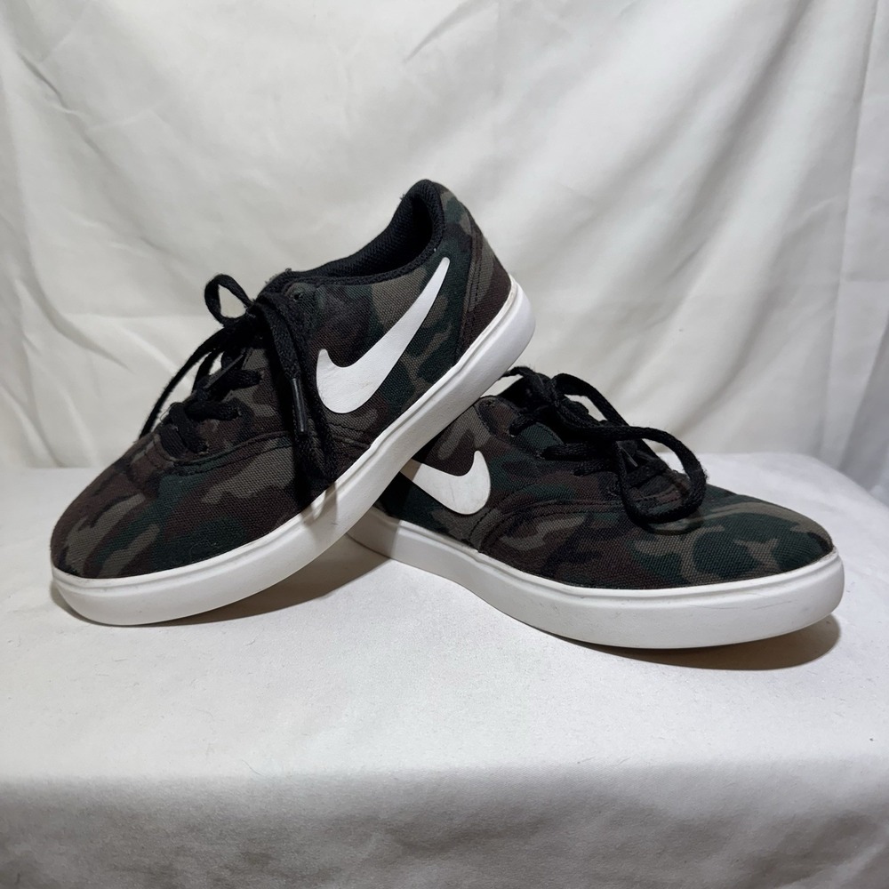 Nike SB Check Canvas Kids' Shoes‎ Camouflage 1.5Y